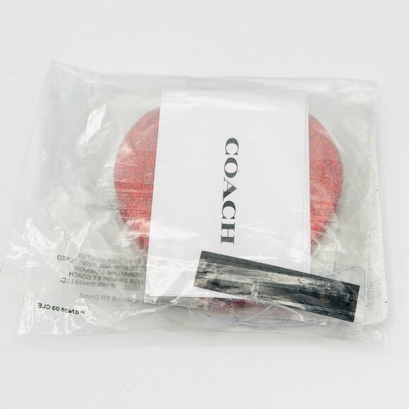 3705 COACH HEART COMPACT MIRROR - Picture 2 of 4